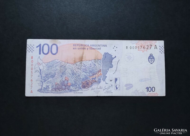 Argentina 100 Pesos 2018, VF