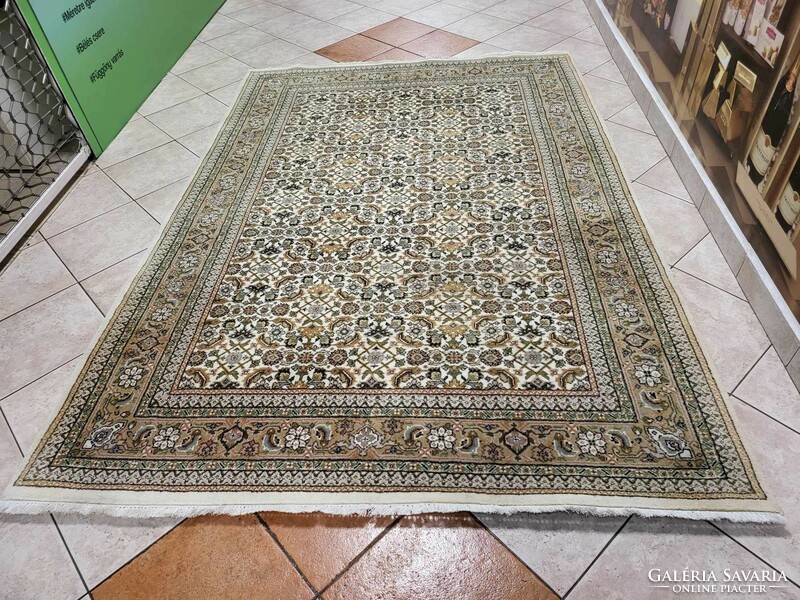 Indo-Herati 170x250cm hand-knotted wool Persian carpet mz246