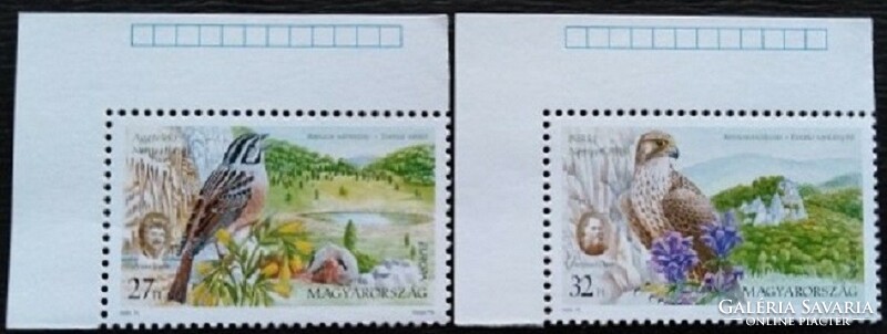 S4501-2s / 1999 europa - our national parks ii. Stamp series with postmarks