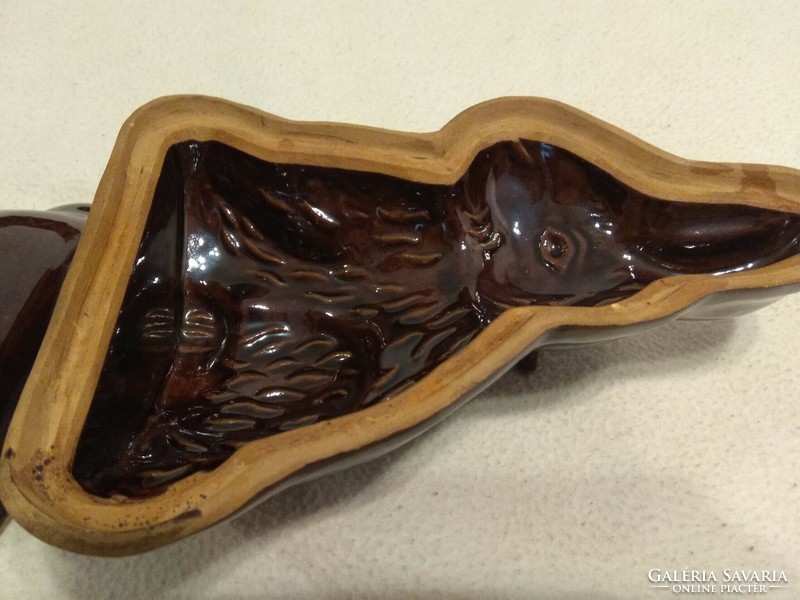 Ceramic full-shaped baking dish, bunny-shaped (22x15 cm)