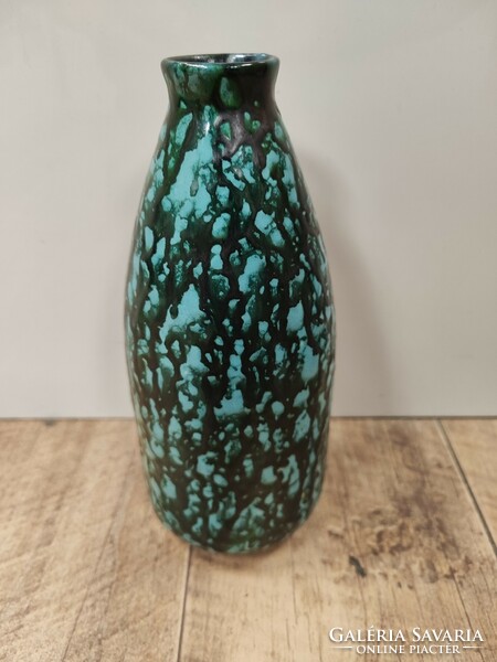 Hungarian ceramic vase of applied art