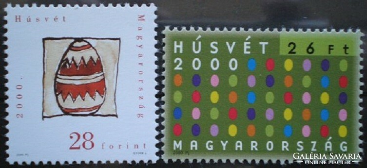 S4531-2 /  2000  Húsvét bélyegsor postatiszta