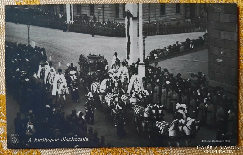1916. Iv. Coronation of King Charles, photo sheet