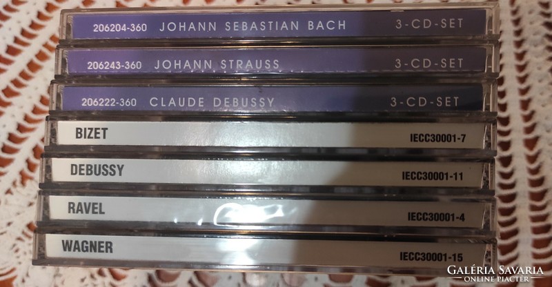 Gyönyörű állapotban lévő zenei CD-k külön-külön vagy csomagban