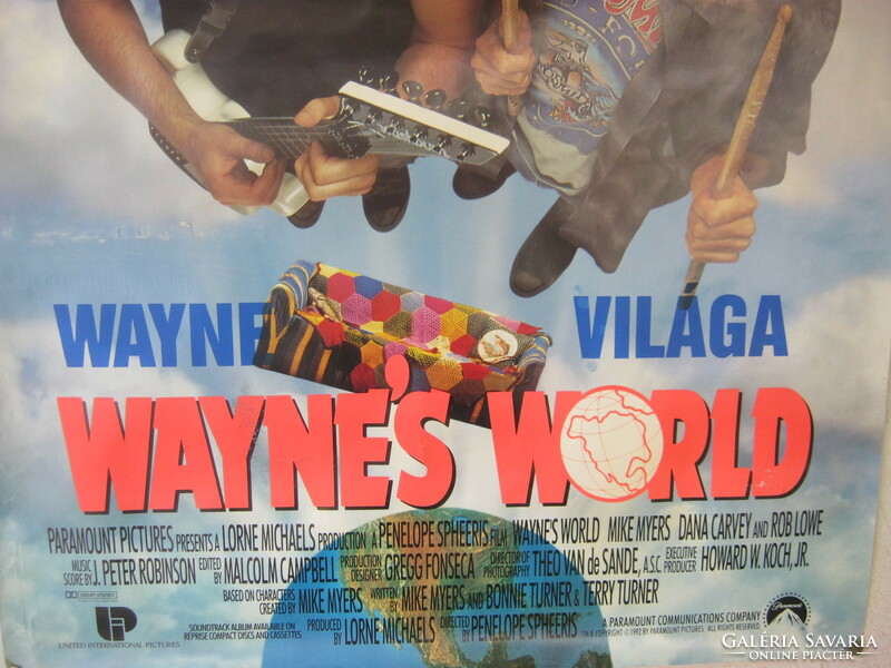 Wayne's world - original vintage movie poster