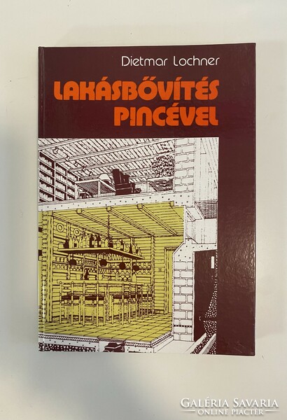 Lochner apartment extension with basement 1985 technical book publisher Budapest