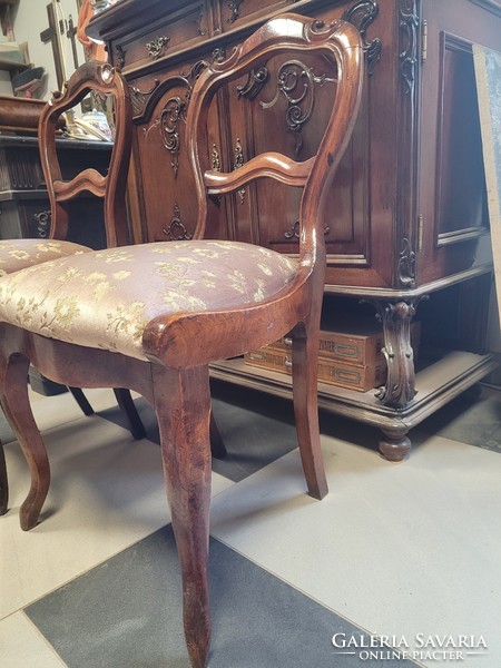 2db antik szék