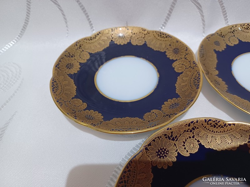 Hutschenreuther hohenberg germany cobalt saucer/ small plate