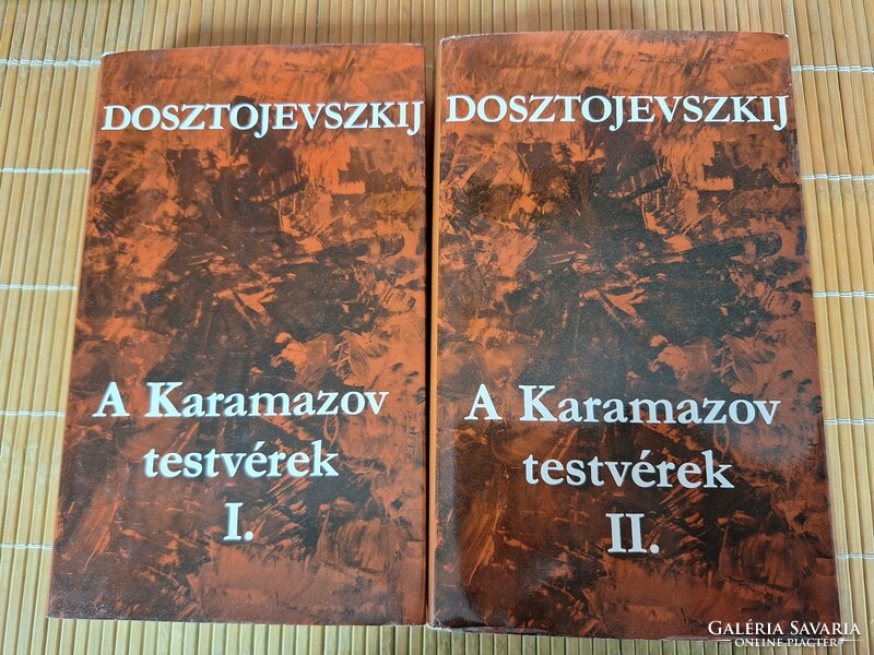 Dosztojevszkij : Bűn és bűnhődés és A Karamazov testvérek 1-2. egyben. 9900.-Ft