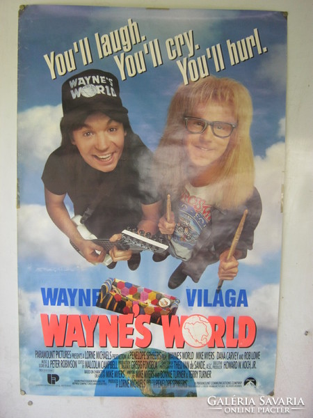 Wayne's World – Eredeti vintage filmplakát