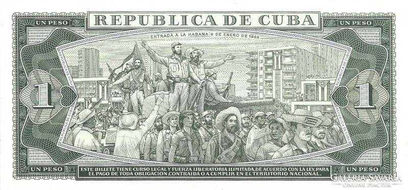 1 peso 1985 Kuba UNC
