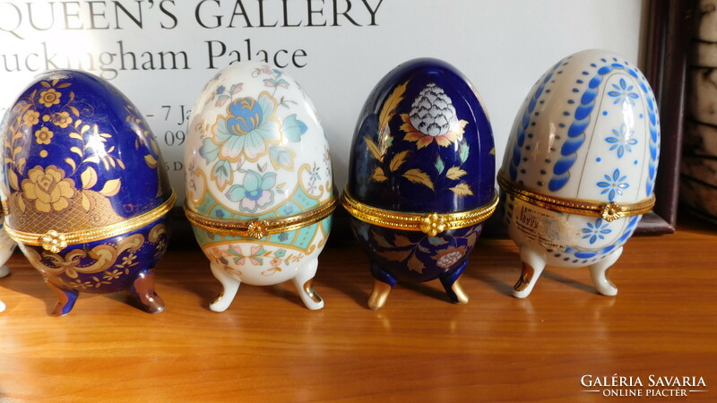 Porcelán tojások - 5 darab