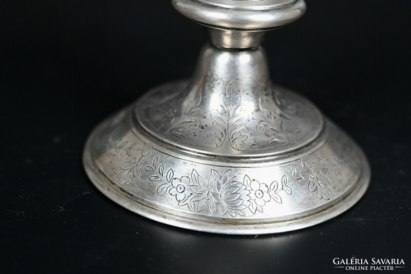 Beautiful silver candle holder - 149g