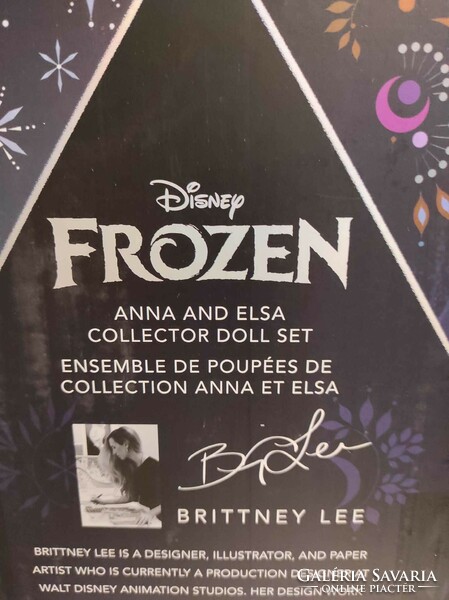 Disney Store Anna és Elsa limitált kiadású babakészlet.Világszerte 5700-as limitált kiadás