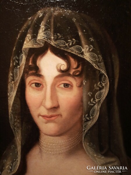 Female Noble Portrait w.T. 1787 Signot