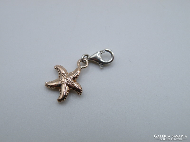 UK0290  Thomas Sabo aranyozott ezüst tengeri csillag charm 925