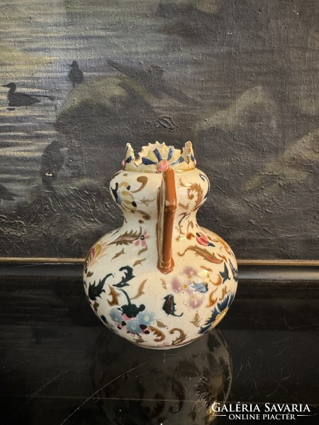 Zsolnay - Perzsa mintás, családi pecsétes váza