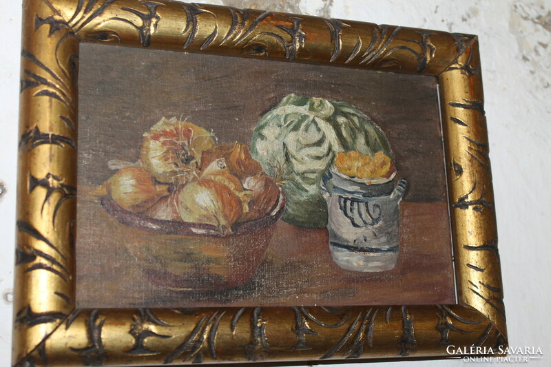 Antique painting in a nice frame 906