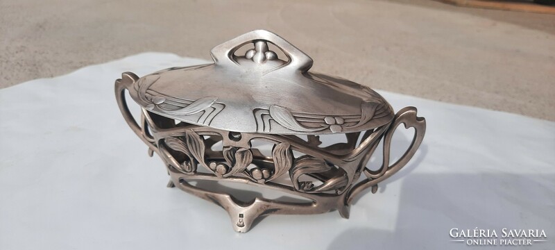 For art nouveau lovers - gallia metal (christoffle) silver-plated counter