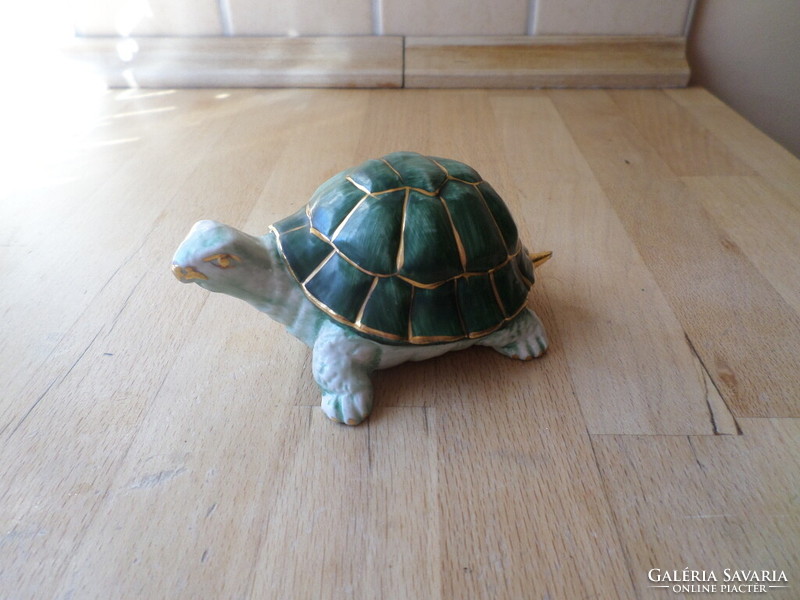 Capodimonte porcelain turtle