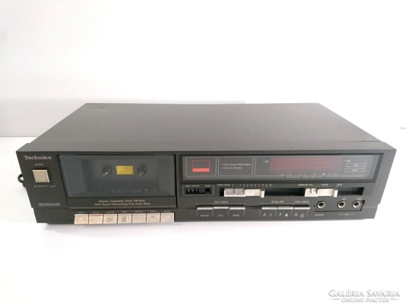 Technics rs-b14 cassette deck tape recorder 1980s Japan