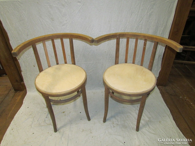 Antik Thonet karfás szék 2db (felújított)