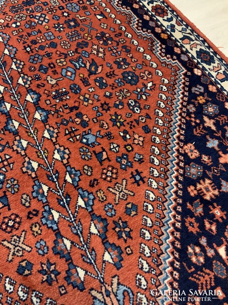 Iranian hand-knotted abadeh rug