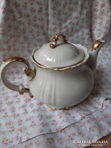 Zsolnay antique baroque teapot