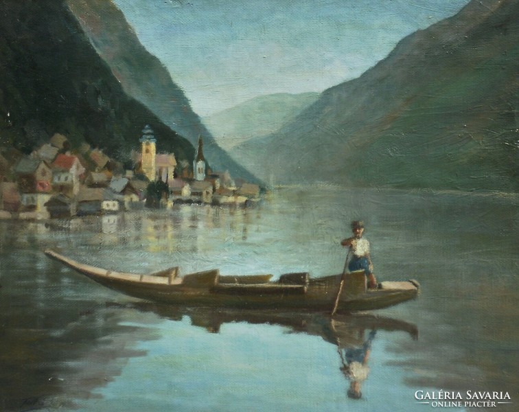 Futó Ferenc (1896-1972) : Csónakos