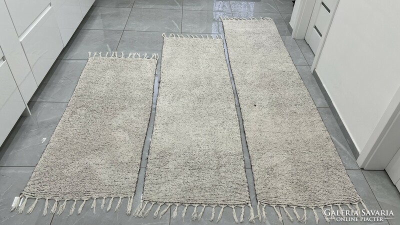 3559 Beautiful cleaned set of 3 running rugs 140x70cm free courier