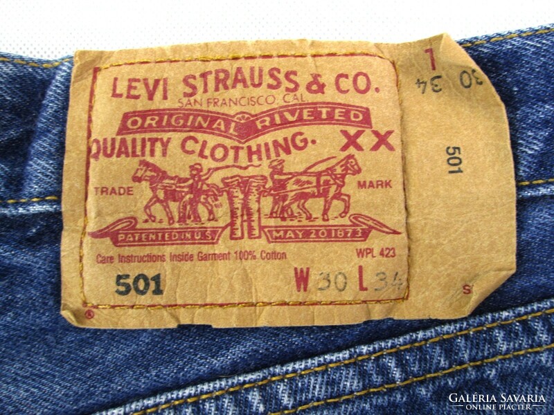 Original Levis 501 (w30) women's presumably converted denim shorts