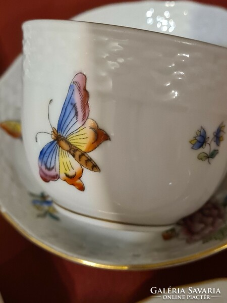 Herend butterfly Eton coffee cup