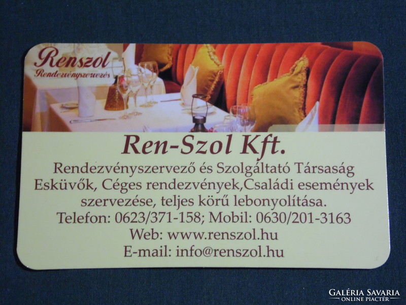 Card calendar, Renszol event organization, Pécs, 2008, (6)