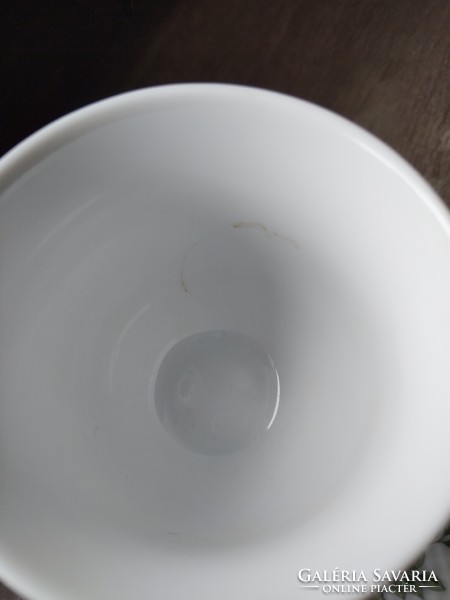 Erika mintás Hollóházi kávés csésze (sérült)