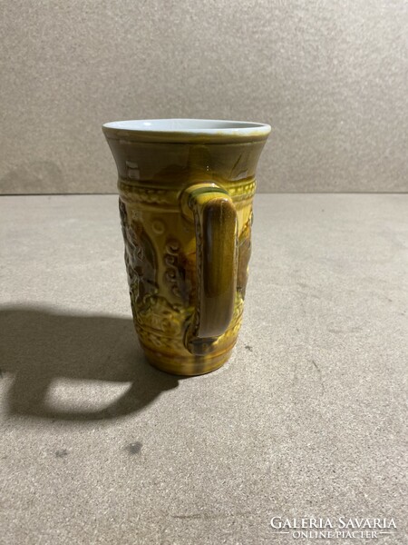 Soviet vintage porcelain beer mug, 17 x 14 cm. 3088