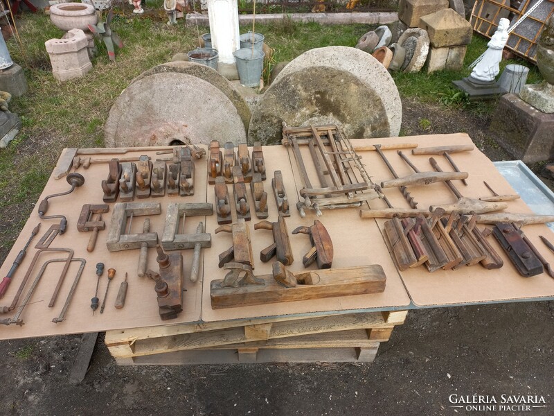 Antique carpentry tools