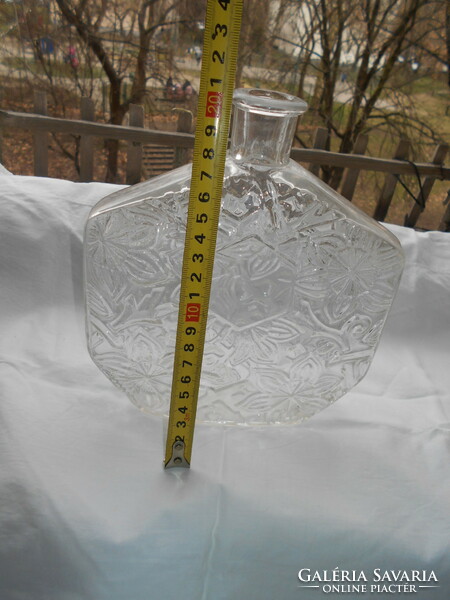 Mury-france old French perfume glass bottle with convex pattern