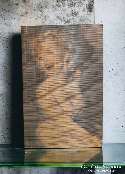 Retro bambusz képek Marilyn Monroe-ról