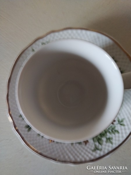 Erika pattern raven house coffee cup (damaged)