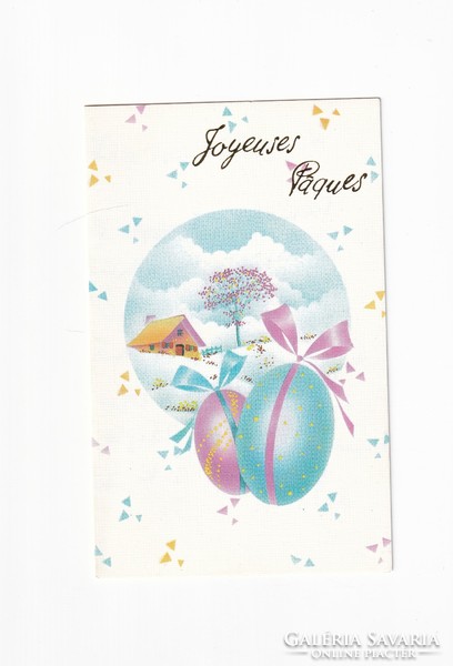 H:27 Easter greeting card with opening art