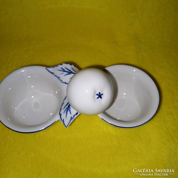 "Villeroy & Boch  " (Luxembourg  ).német porcelán asztali so és borstartó.