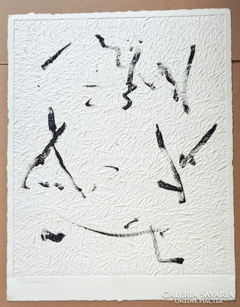 SOÓS TAMÁS ( 1955-     52x41 cm  egyedi munka művészpéldány