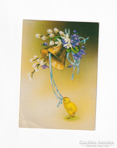 H:24 Easter greeting card in fine arts