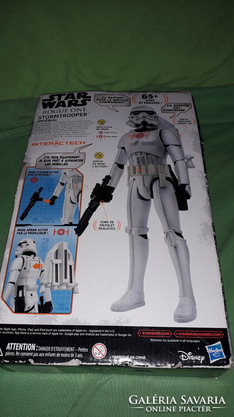 Original disney - hasbro star wars - rogue single stormtrooper soldier figure 32 cm according to the pictures