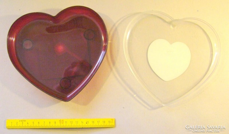 LEÁRAZVA Szív alakú doboz - DÍSZDOBOZ -MPL csomagautomatába is mehet