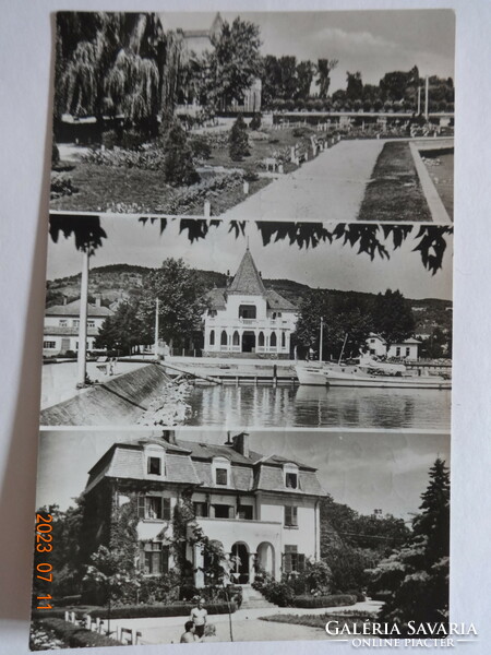 Old postcard: Revival, details (1959)