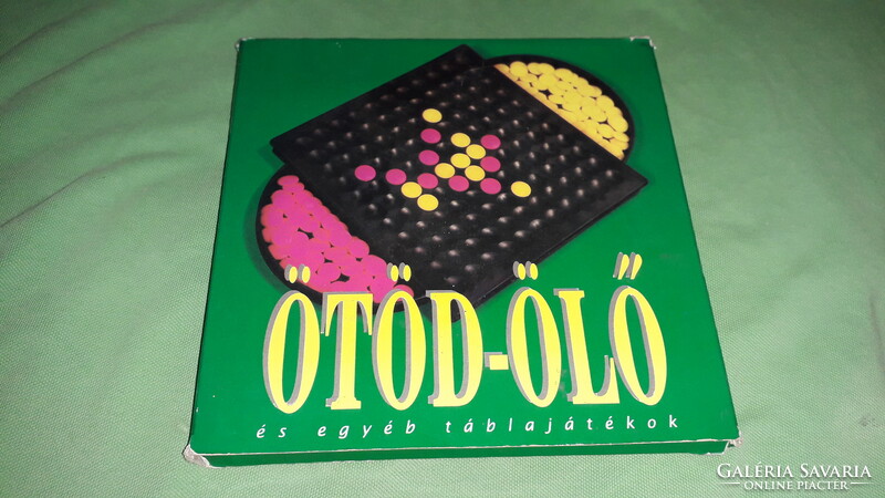 Retro practical fifth - killer Hungarian small industrial board game with the box 18x18 cm playing area as shown in the pictures