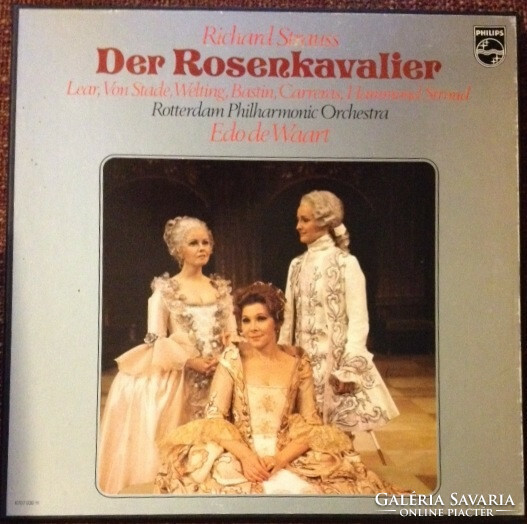 Richard Strauss - Edo de Waart, Rotterdam Philharmoniker - Der Rosenkavalier (4xLP + Box)
