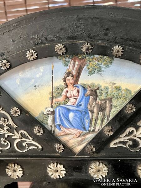 Biedermeier table/mantel clock circa 1840 on sale