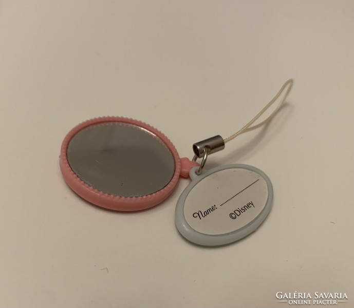 Original disney princess princesses princess cinderella child safety mirror key ring bag decoration